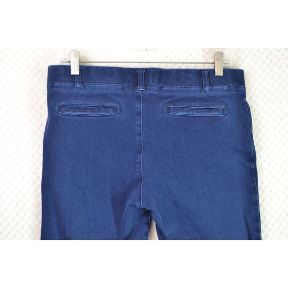 Betabrand Women's Large Blue Yoga Denim Pull On Jeans - Picture 9 of 11